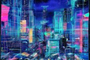 科技未来图谱与科技动态背景图库