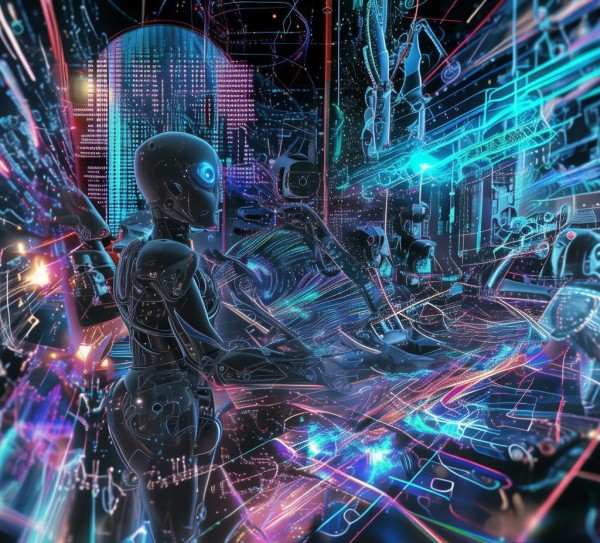 黑科技科技动态图，从人工智能到量子计算的未来趋势